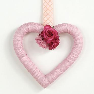 Fabric-Wrapped Heart